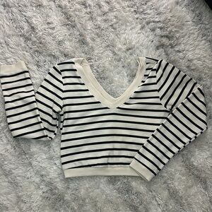 Cutest lil striped sweater